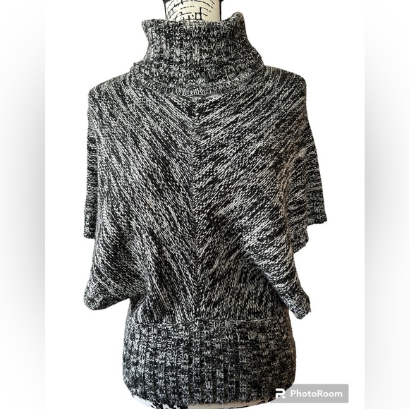 Derek Heart Turtleneck Knit Sweater - Picture 1 of 5